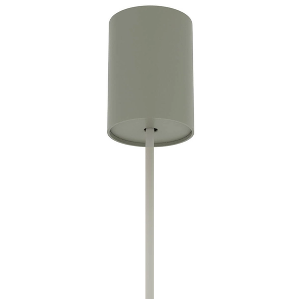 Trójkątna lampa nad stół ZENITH 11492 wisząca zielony