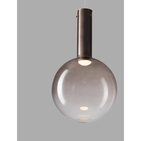 Szklana lampa sufitowa TORCENA LE45187 LED 8W 3000K brązowy