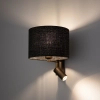 Lampa ścienna do czytania AMARELA 11661 regulowana czarna