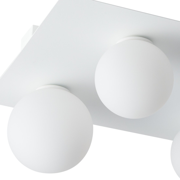 Prostokątna lampa sufitowa ARGON 33281 Sigma 4-punktowa biały