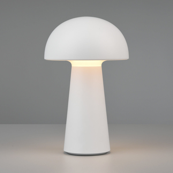 Nocna lampka sypialniana Lennon R52176101 LED 2W 3000K IP44 grzyb biała