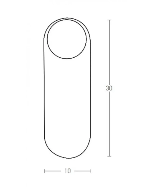 Kulista ścienna lampa H64 szklana kula do sypialni biała złota