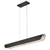 Ledowa wisząca lampa Arco HK-ARCO-LED-LP-117-BX LED 43W 3000K czarny