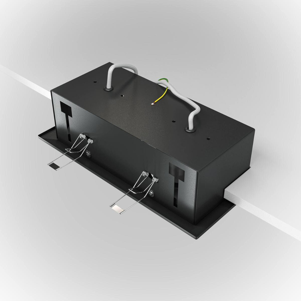 Oprawa wpuszczana modułowa podwójna LED 50W czarna Modern OUTLET