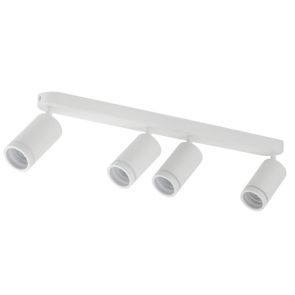 Lampa sufitowa Jet 6917 sopel potrójna do kuchni metalowa biała