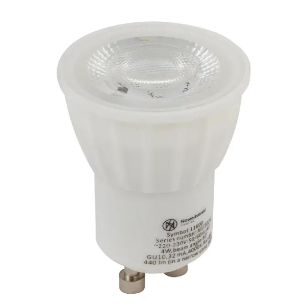 Halogenowa żarówka GU10 11600 LED 4W 4000K 470lm biała