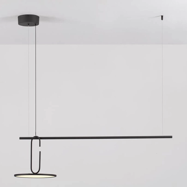 Zwisająca lampa sypialniana ACACHI LE44523 LED 22W 3000K czarna