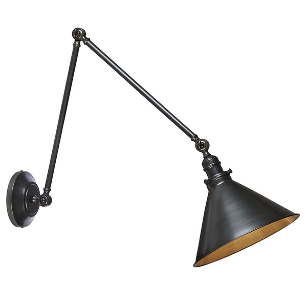 Sufitowa LAMPA industrialna PROVENCE PV-GWP-OB Elstead metalowa LAMPA loftowa brąz