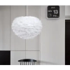 Pierzasta lampa sufitowa Feather CHUF-E27 dekoracyjny zwis dla dzieci biały