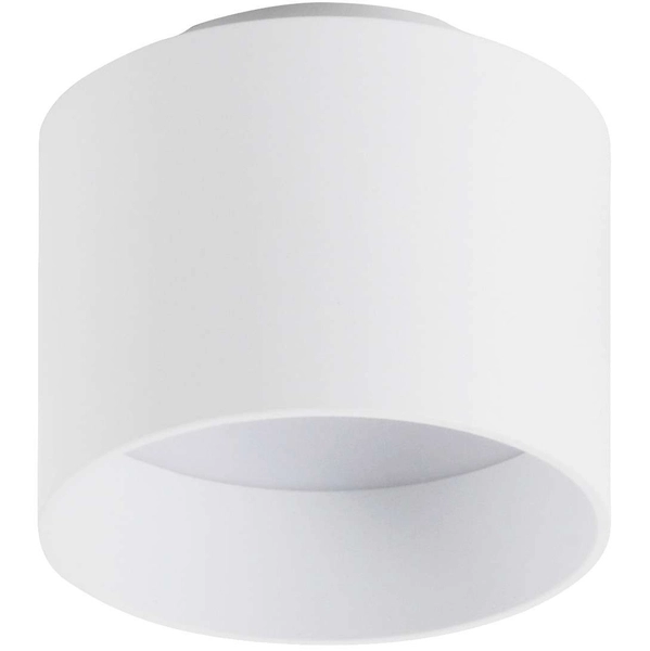 Biurowa LAMPA sufitowa TRIOS 4119423 Nave metalowa OPRAWA plafon LED 12W 3000K + 4000K okrągły biały