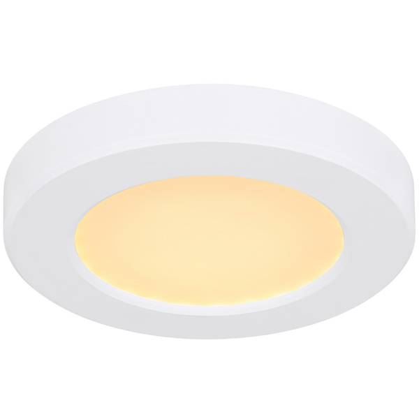 LAMPA sufitowa LASSE 12379-6W Globo okrągła OPRAWA plafon LED 6W 3000K - 6500K metalowy biały