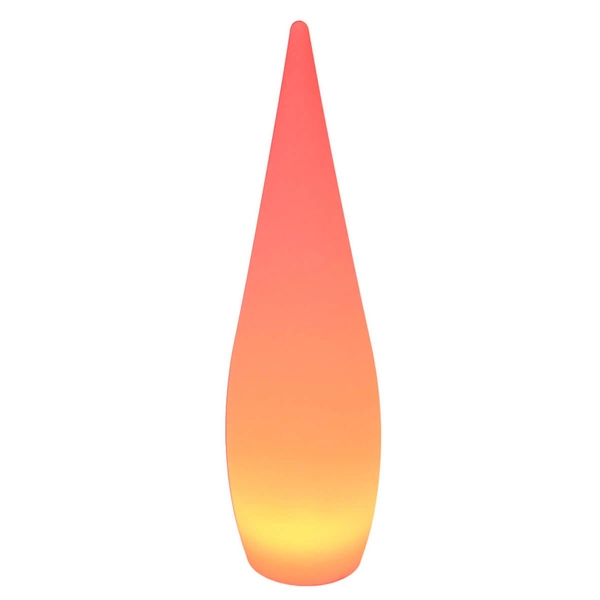 Stojąca lampa na baterie Ghost ES-DC001 LED 5W RGBW IP65 duszek biała