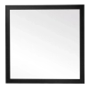 Sufitowa lampa ledowa 644 LED 36W 4000K kwadrat czarny