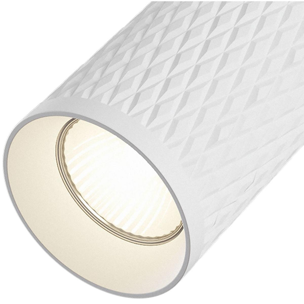 Regulowana lampka sufitowa Focus Design C034CL-01W Maytoni reflektor biały