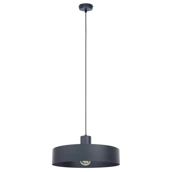 Wisząca lampa nad stół Rif L 41438 metalowa do salonu grafitowa