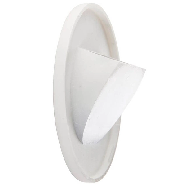 Ramka okrągła do lampy schodowej Albus 103853 biała