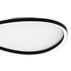 Nowoczesny plafon sufitowy 23205 LED 29W 3000K do przedpokoju czarny