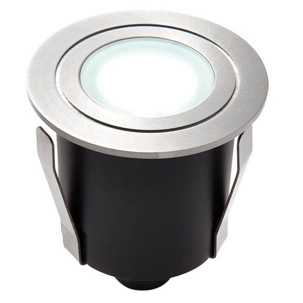 Okrągła lampa najazdowa Hayz 67361 LED 1,2W 6500K IP67 srebrny