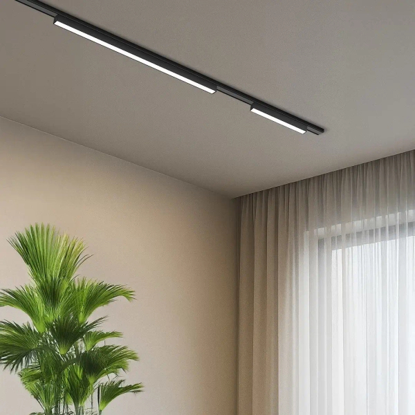 Liniowa lampa do szyn magnetycznych Tuya CCT ML2197 LED 20W CCT czarny
