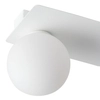 Minimalistyczna lampa sufitowa ARGON 33272 Sigma prostokątna biały