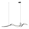 Wisząca lampa spirala 23109 LED 27W 3000K do salonu czarny