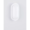 Zewnętrzna owalna lampa ścienna SOVANDO LE75251 LED 11W 3000K IP65 biała