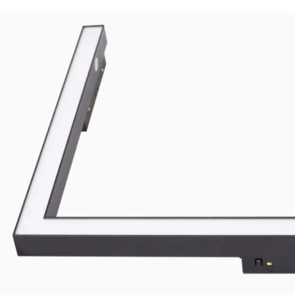 Narożna lampa do systemu szynowego Dali M0006D LED 17W 3000K czarny