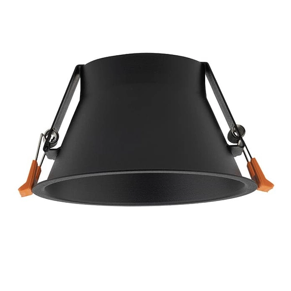 Punktowa lampa oczko Uno 10845 Nowodvorski podtynkowa do garderoby czarna