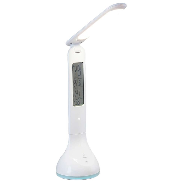 Stojąca LAMPA stołowa JUSTIN 1515 Rabalux biurkowa LAMPKA prostokątna LED 4W 4000K biała