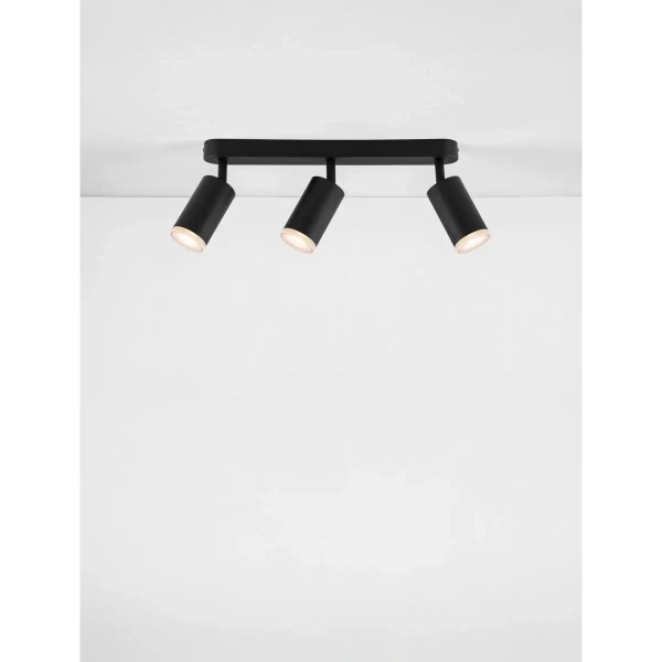 Ruchome reflektorki sufitowe ZENFARO LE45679 czarna