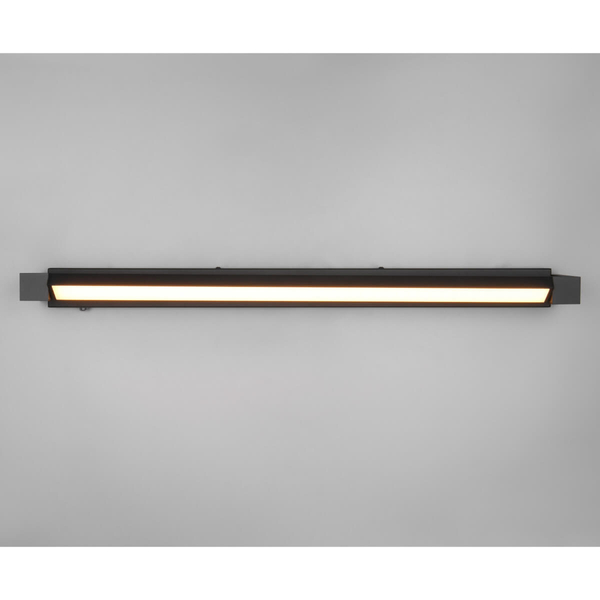 Podłużny kinkiet ścienny FABRIZIO 284779132 LED 15W 2300-4000K IP44 czarny