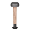 Metalowy słupek zewnętrzny FRASER 562560135 grzyb IP54 szary