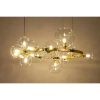 Molekułowa wisząca lampa ALURE złota MSE1501100498 15xG9 szklane kule