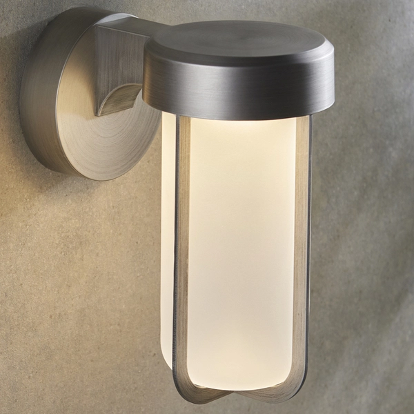 Elewacyjny kinkiet tuba L&-194990 Light& LED 8W 2700K IP44 srebrny