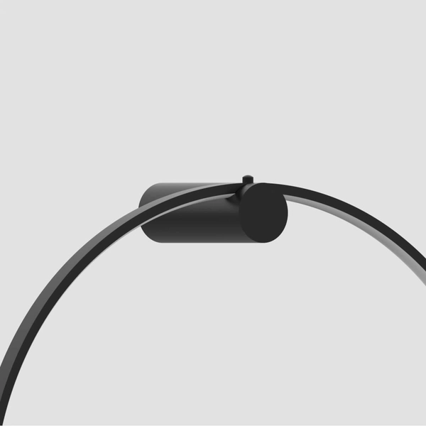 Loftowa LAMPA ścienna MIRROR LP-999/1W S BK Light Prestige metalowa OPRAWA kinkiet LED 35W 3000K do łazienki IP44 czarny