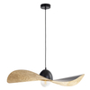 Salonowy zwis KAPELLO metalowa lampa wisząca do jadalni czarna