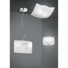 Sufitowa lampa szklana SPIRELLI 604400101 do salonu biały