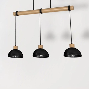 Wisząca lampa skandynawska ERIK MLP7226 Milagro nad stół czarna