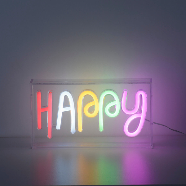 Nocna lampka NEON-HAPPY 85027-70 Just Light LED 6,5W do sypialni kolorowy
