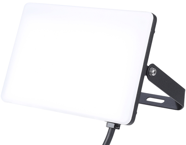 Zewnętrzny naświetlacz EKN9016 LED 50W 5000K z czujnikiem czarny