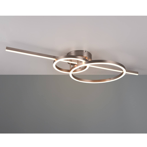 Lampa sufitowa MONTILLA 643010307 LED 54W 2700-6000K na pilota nikiel