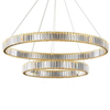 Żyrandol dwurzędowy Bohemia CGBOHEMIA2RING COPEL LED 40W 3000K ring złota