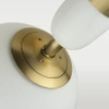 Wisząca lampa La Spezia P01329BR Cosmolight nowoczesna kula szklana do salonu