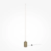 Prosta lampa podłogowa Flow MOD147FL-L20BSK1 mosiądz