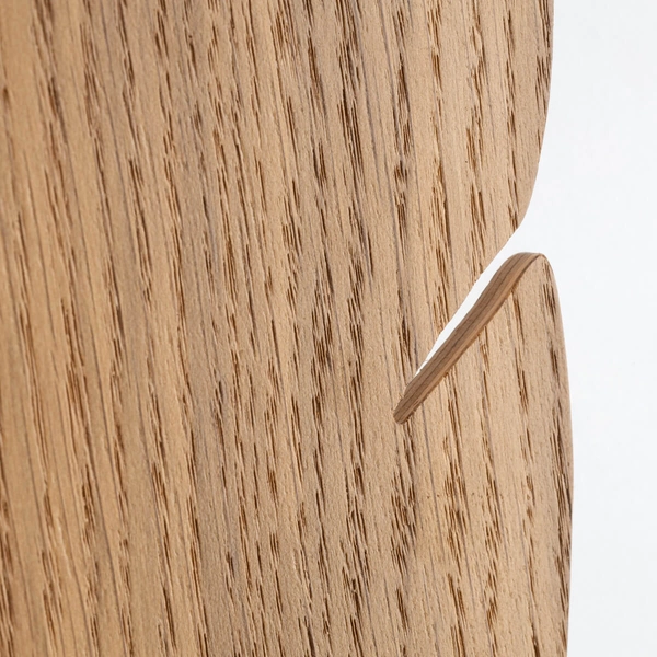 Ekologiczna lampa naścienna Hoja 5565 liść do jadalni drewniana