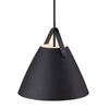 Wisząca lampa nad wyspę Strap 84333003 DFTP metalowa do kuchni czarna