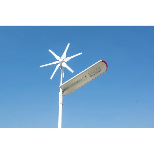 Hybrydowa lampa uliczna Windsun  Greenie WS-70W LED 70W CCT IP65 szary