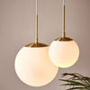 Lampa wisząca Grant 2010553035 Nordlux kula ball biała