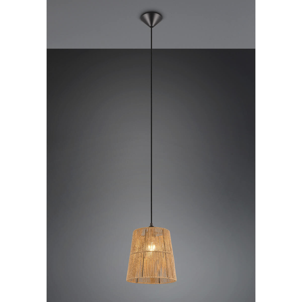 Zwisająca lampa Holm R31041026 RL Light zwis cage do salonu brązowy czarny