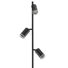 Metalowa lampa podłogowa Paris 326560 Polux tubki do salonu czarna
